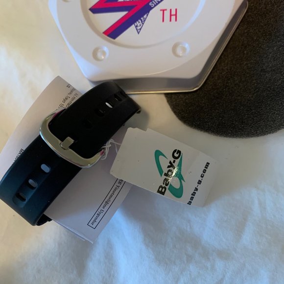 Baby G Watch Black with Baby Pink Dial NWT Original box and tags included - Picture 4 of 4